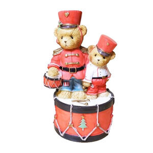 Cherished Teddies 0000919 March Beat Holiday Fun Brock Sheldon Drummer Boy 2004